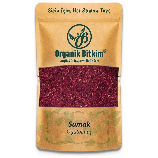 Organik Bitkim Öğütülmüş Sumak 250 gr