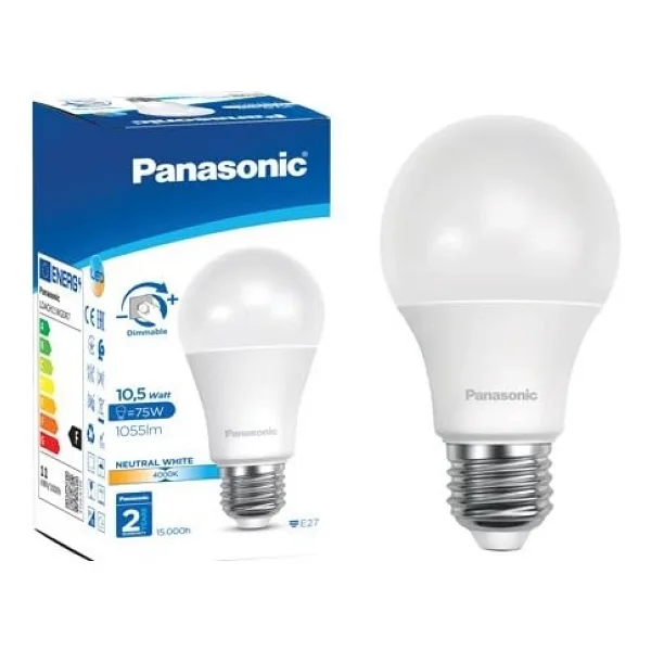 Panasonic Gün Işığı Dimmerli 10.5 W-75 W E27 LED Ampul