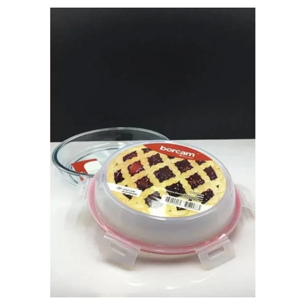 Paşabahçe Bake Store 59524 1840 ml Yuvarlak Cam Saklama Kabı