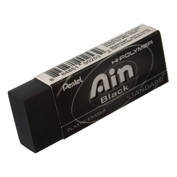 Pentel Siyah Sınav Silgisi - Aın ( 48 Li Paket)