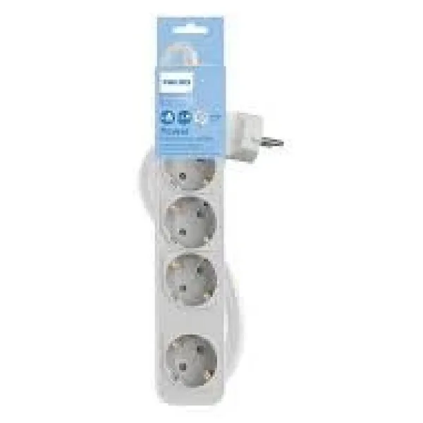 Philips CHP2144W Topraklı Anahtarlı Beyaz 1.5 m 4'lü Priz