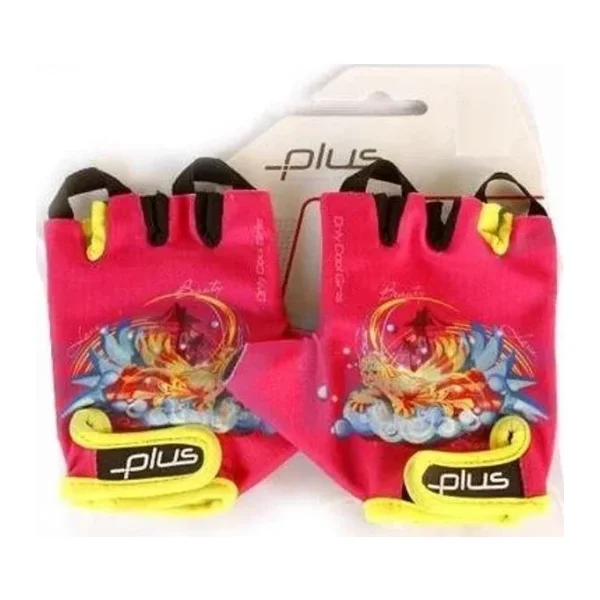 Plus Pricess Pembe Kız Çocuk Eldiveni M Beden