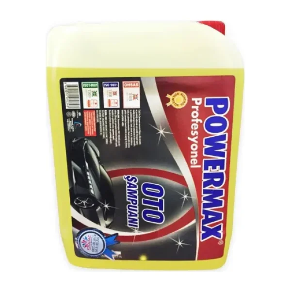 Powermax 5 kg Profesyonel Cilalı Oto Şampuan