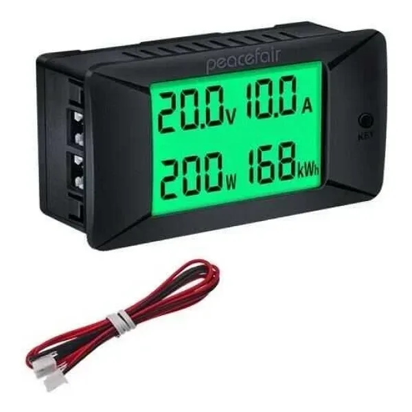 PZEM-025 0-300V 300A Voltmetre Ampermetre - Batarya Kapasite Yöneticisi