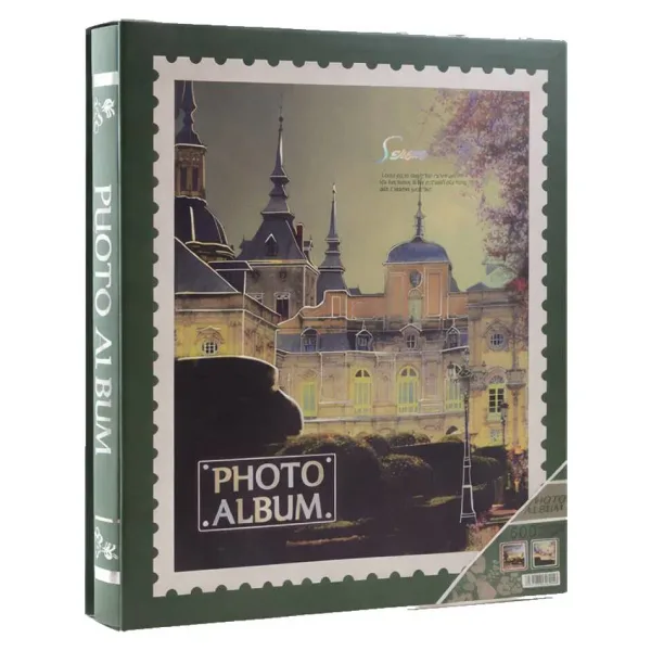 Rabsev Rs26 Fotoğraf Albümü 10x15cm 600 Lük Kule Desenli Kutulu Yatay Dikey Modeli