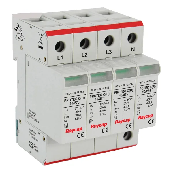 Raycap Protec C Tip 2 3p+N 40KA Ag Parafudr