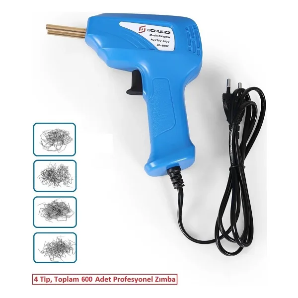 Schulzz 600 Uçlu Pratik Yeni Tip Çok Amaçlı Plastik Kaynak Makinesi