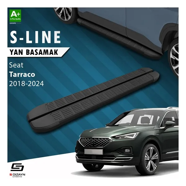 Seat Tarraco S-Line Siyah Yan Basamak 193 Cm 2018-2024 A+ Kalite