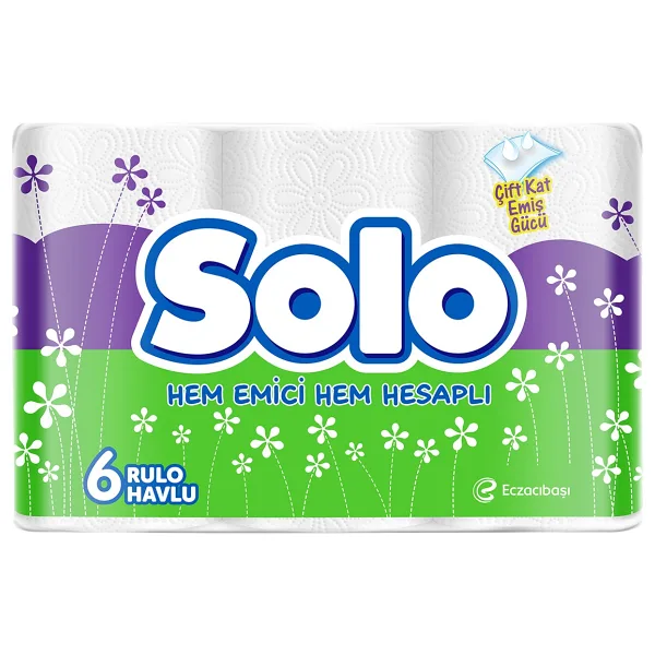 Solo 6'lı Kağıt Havlu