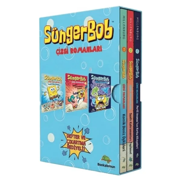 Süngerbob Çizgi Romanları (3 Kitap Kutulu Set) - Stephen Hillenburg