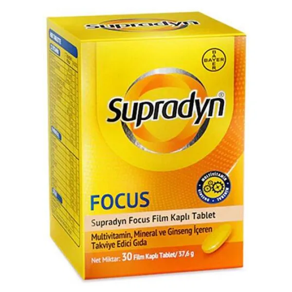 Supradyn Energy Focus 30 Tablet
