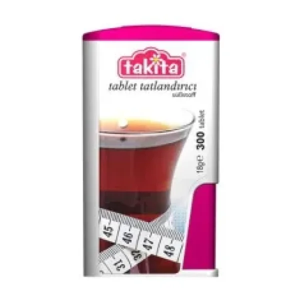 Takita 300 Adet 18 gr Tablet Tatlandırıcı