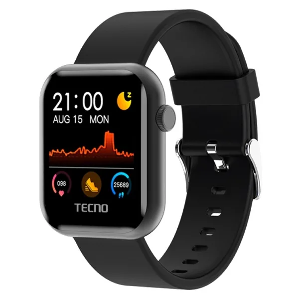 Tecno Watch 1 Akıllı Saat Siyah