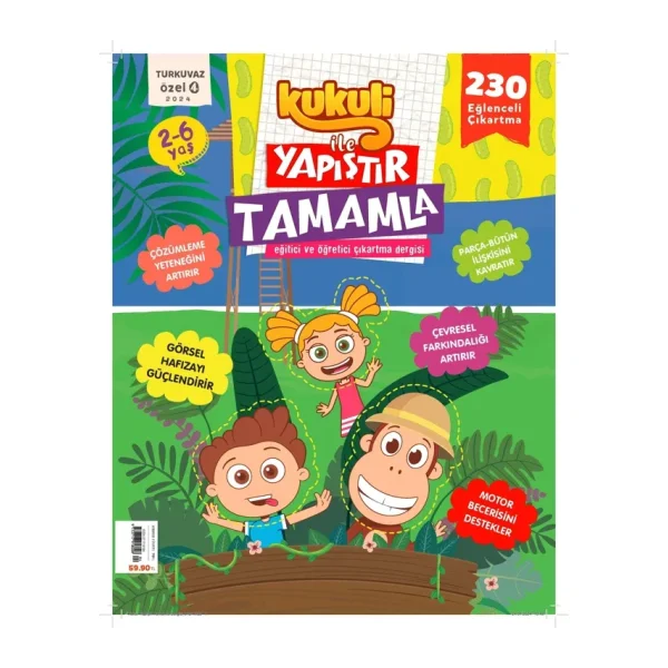 Turkuvaz Dergi Kukuli İle Yapıştır Tamamla 4