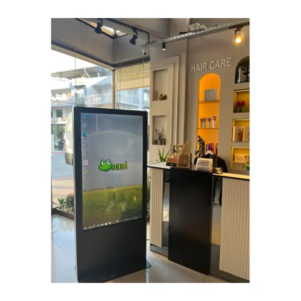Wenn Totem Dokunmatik Kiosk 43" - Gri