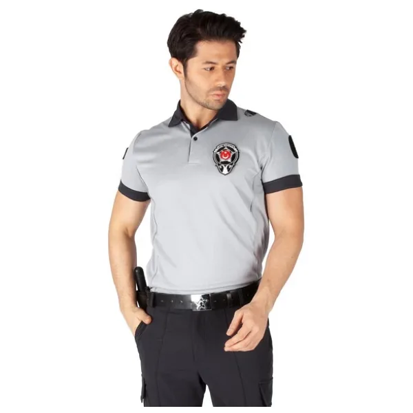 Yeni Tip Kamu Özel Güvenlik Erkek Yazlık Kısa Kol Tişört