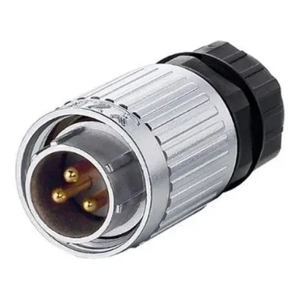YW-16-C03PE-03-001 3-Pin Su Geçirmez Konnektör - Erkek