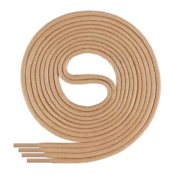 100 Cm 4 MM Vizon Yuvarlak 1 Çift Ayakkabı Bağcığı