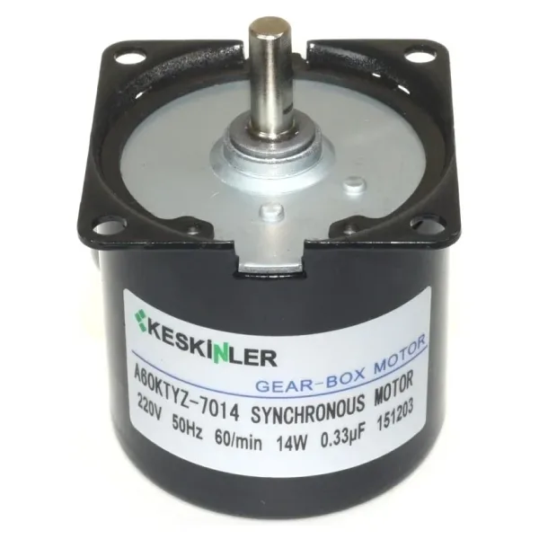 60-KTYZ 60 RPM 14W AC Senkron Motor