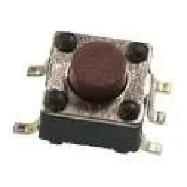 6x6x5mm 4 Pinli SMD Push Buton - Tact Switch