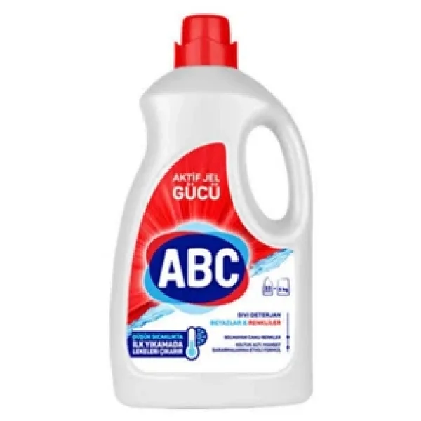 ABC Jel Plus Dağ Ferahlığı Sıvı Çamaşır Deterjanı 33 Yıkama 2.145 lt