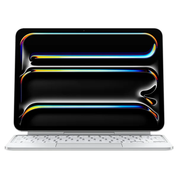 Apple iPad Pro M4 Magic Keyboard Beyaz MWR03TQ/A 11" Tablet Klavyesi