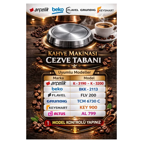 Arçelik Cezve Tabanı - Telve