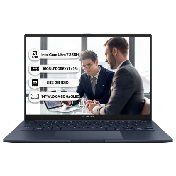 Asus Zenbook 14 UX3405CA-QL286W Ultra 7 255H 16 GB 512 GB SSD Arc 140T 14" WUXGA Notebook