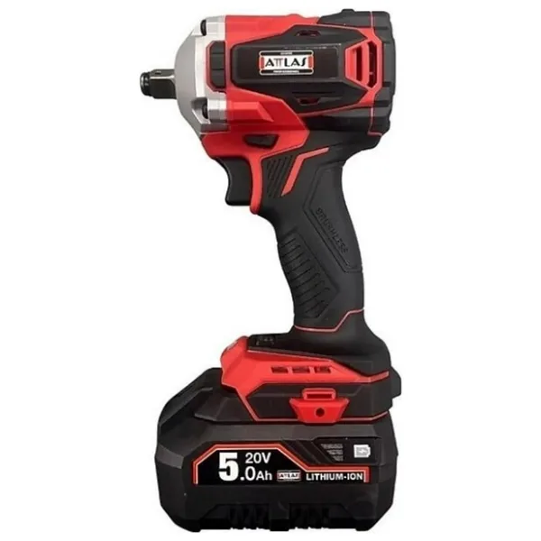 ATTLAS PRO-ATBL 18 IW2-502C 1/2 Akülü Darbeli Somun Sıkma ve Sökme Makinesi 400Nm 20V 5 Ah