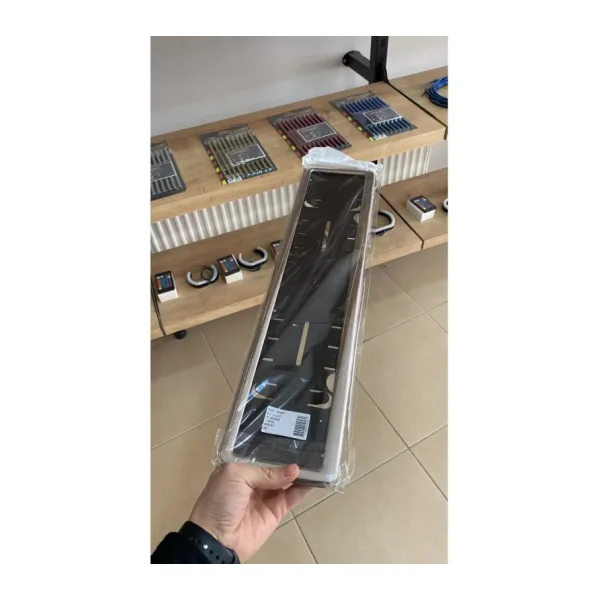 AYDIN TUNİNG 2 ADET KROM PLAKALIK LÜX - TÜM ARAÇLARA UYUMLU