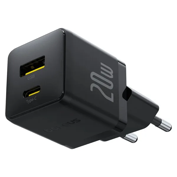 Baseus Palm C+U 20 W Hızlı Şarj Adaptörü