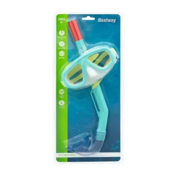 Bestway Cn Fun Maske ve Şnorkel Set 24018 - Renkli