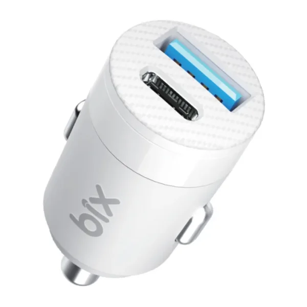 Bix BXAC65C 65 W Beyaz Hızlı Araç Şarj Aleti