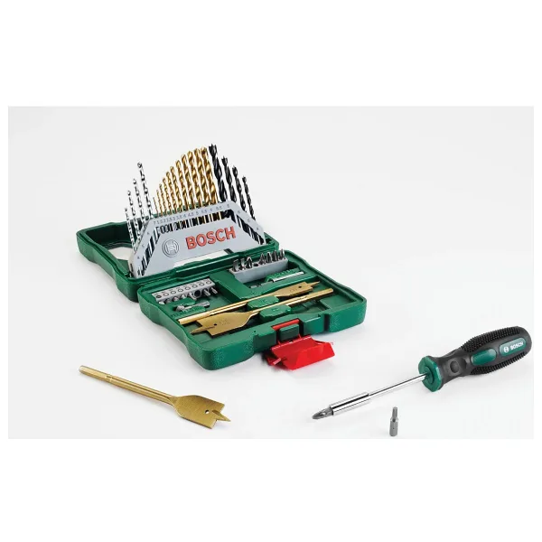 Bosch 41 parça Titanyum X-line Aksesuar Seti -Tornavida Hediyeli-