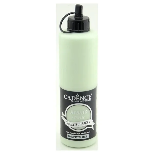 Cadence Hybrid Multisurfaces 500 ml H-045 Pastel Yeşil Akrilik Boya