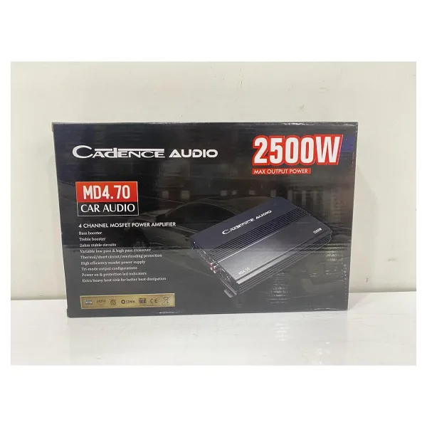 Cadence MD4.70 2500 WATT BAS KONTROLLÜ AMFİ