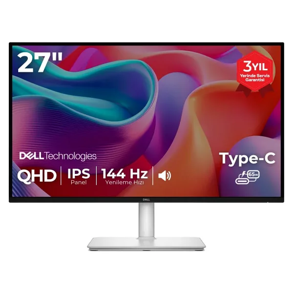 Dell S2725DC 27" 1 ms 2K Pivot IPS 144 Hz Monitör