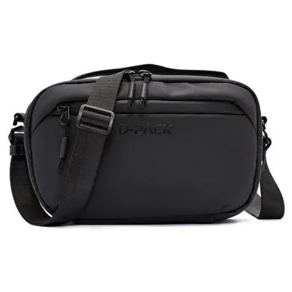 Derimod D-Pack Erkek Siyah Kumaş Çapraz Çanta 24WBD30066F