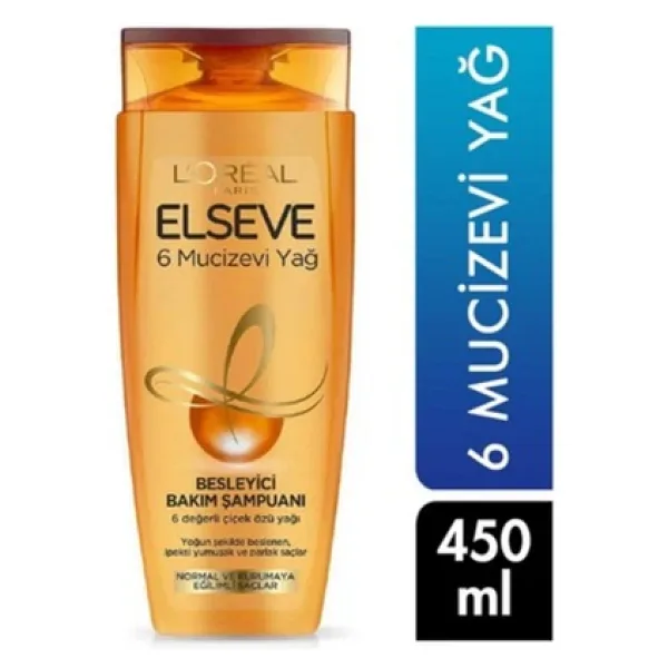 Elseve Mucizevi Yağ Amla Yağı Özlü Bakım Şampuanı 450 ML
