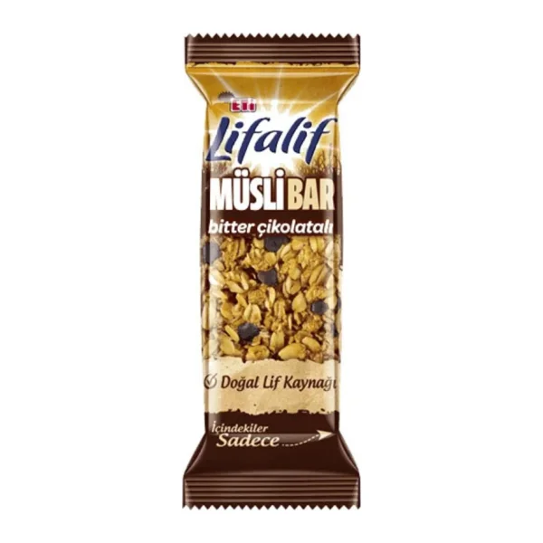 Eti Lifalif Bitter Çikolatalı Yulaf Bar 35 gr
