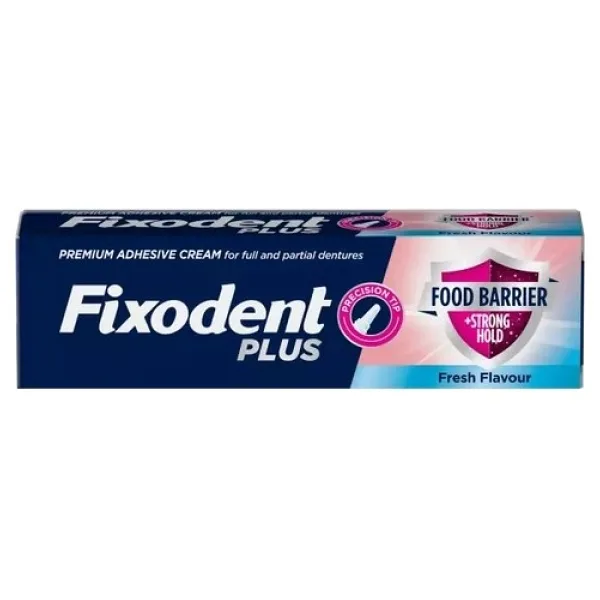 Fixodent Plus Diş Protez Yapıştırıcı Tat İçermez Krem 40 gr 5 Adet