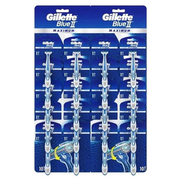 Gillette Blue II Maximum Kullan At 20'li Tıraş Bıçağı