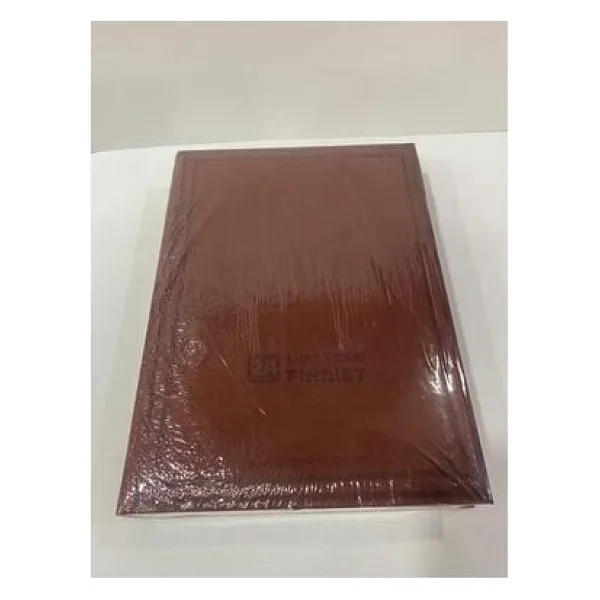 Gülpaş 176 TİCARİ FİHRİST 20X28 (TERMO DERİ KAPAK) 24 LÜ