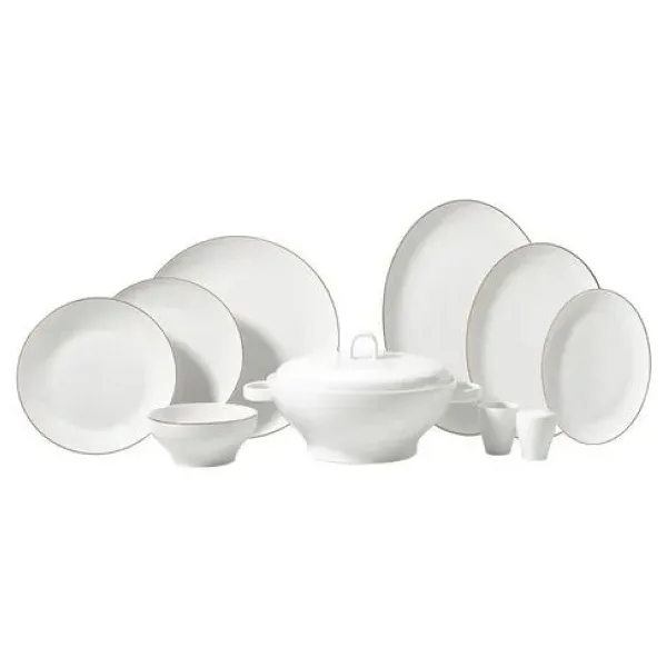 Korkmaz Lidya Collection A8187 60 Parça 12 Kişilik Yemek Takımı