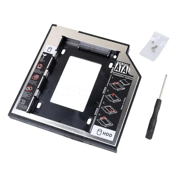 Laptop Cd Kızak Hdd Yuvası 12.7MM / 9.5MM
