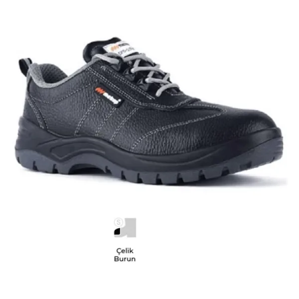 Mekap Pro Jeriko 230 S1 SRC Baskılı Deri Çelik Burun İş Ayakkabısı