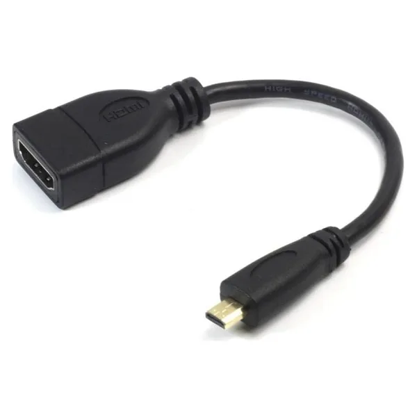 Micro Mikro Hdmi Cevirici Donusturucu Adaptor Kablosu 15Cm