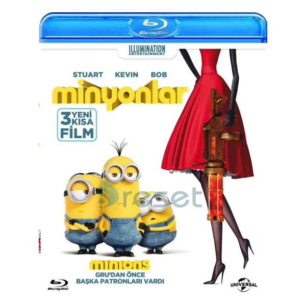 Minions - Minyonlar Blu-Ray
