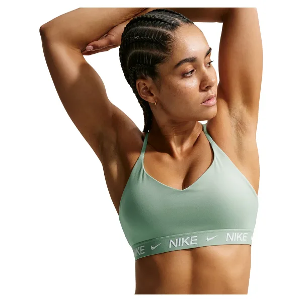 Nike Dri-Fit Indy FD1062-007 Yeşil Kadın Sporcu Sütyeni