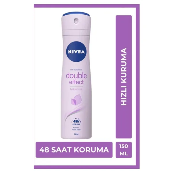 Nivea Double Effect Mor Düşler 150 ml Kadın Deodorant